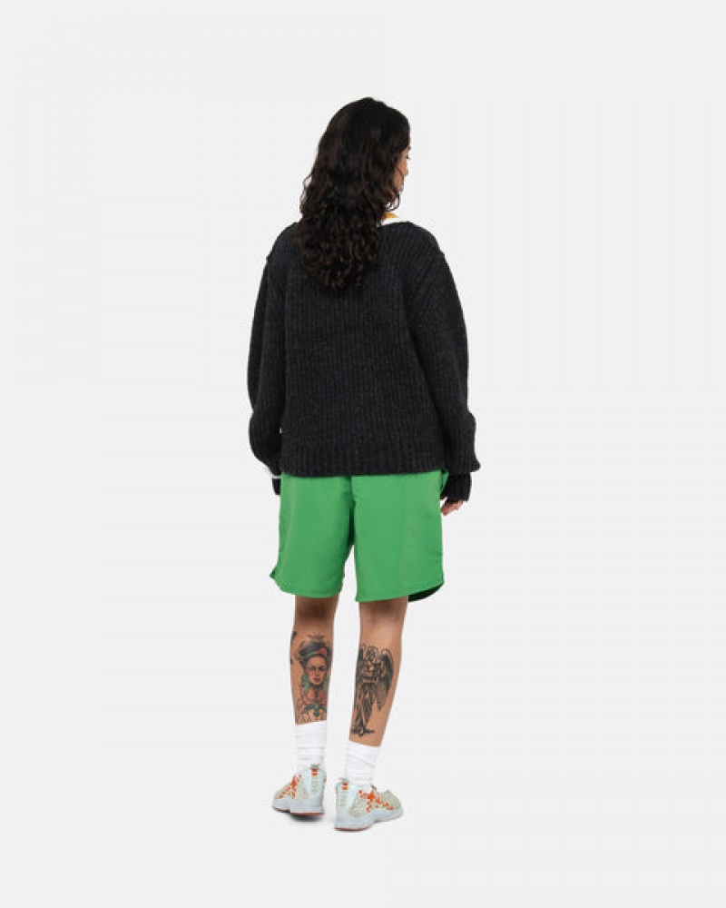 Stussy Wasser Kurzes Big Basic Kurze Hose Herren Grün Österreich | GPN-6778