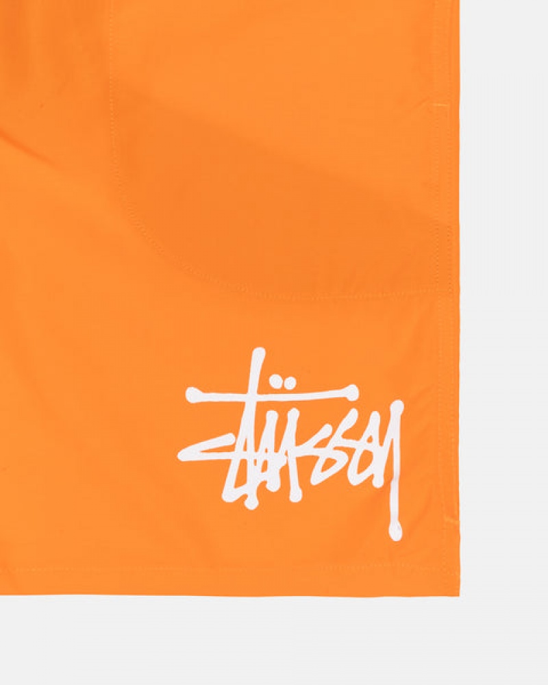 Stussy Wasser Kurzes Big Basic Kurze Hose Damen Orange Österreich | KBG-4324