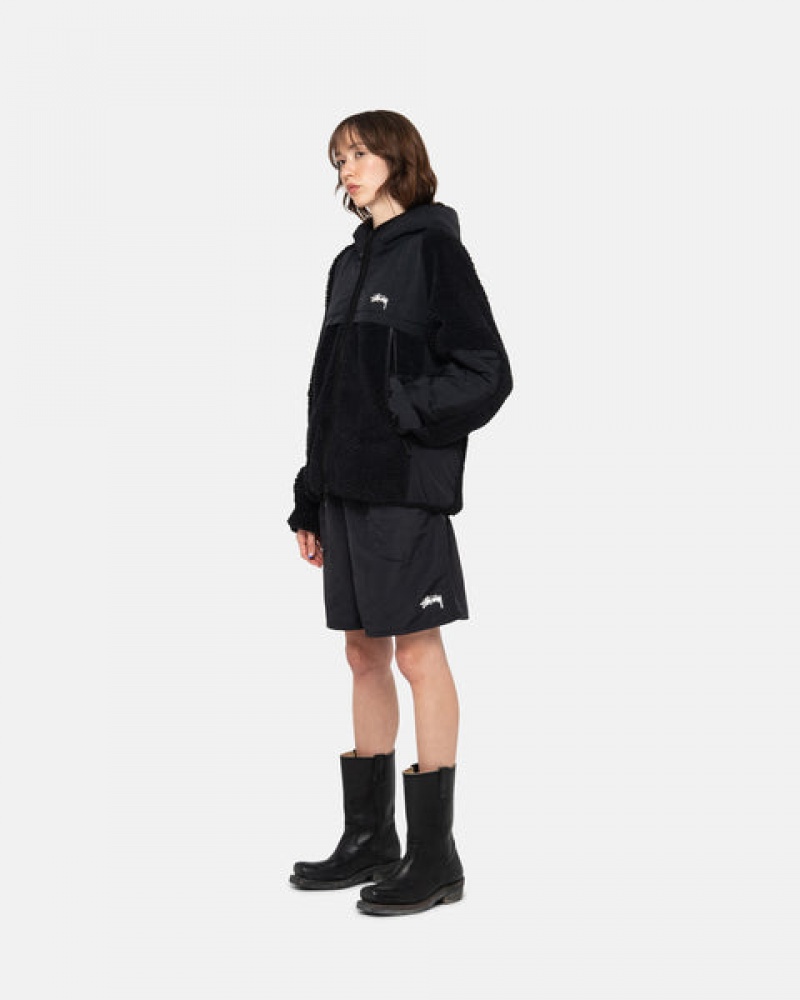 Stussy Wasser Kurzes Stock Kurze Hose Damen Schwarz Österreich | OVJ-4350