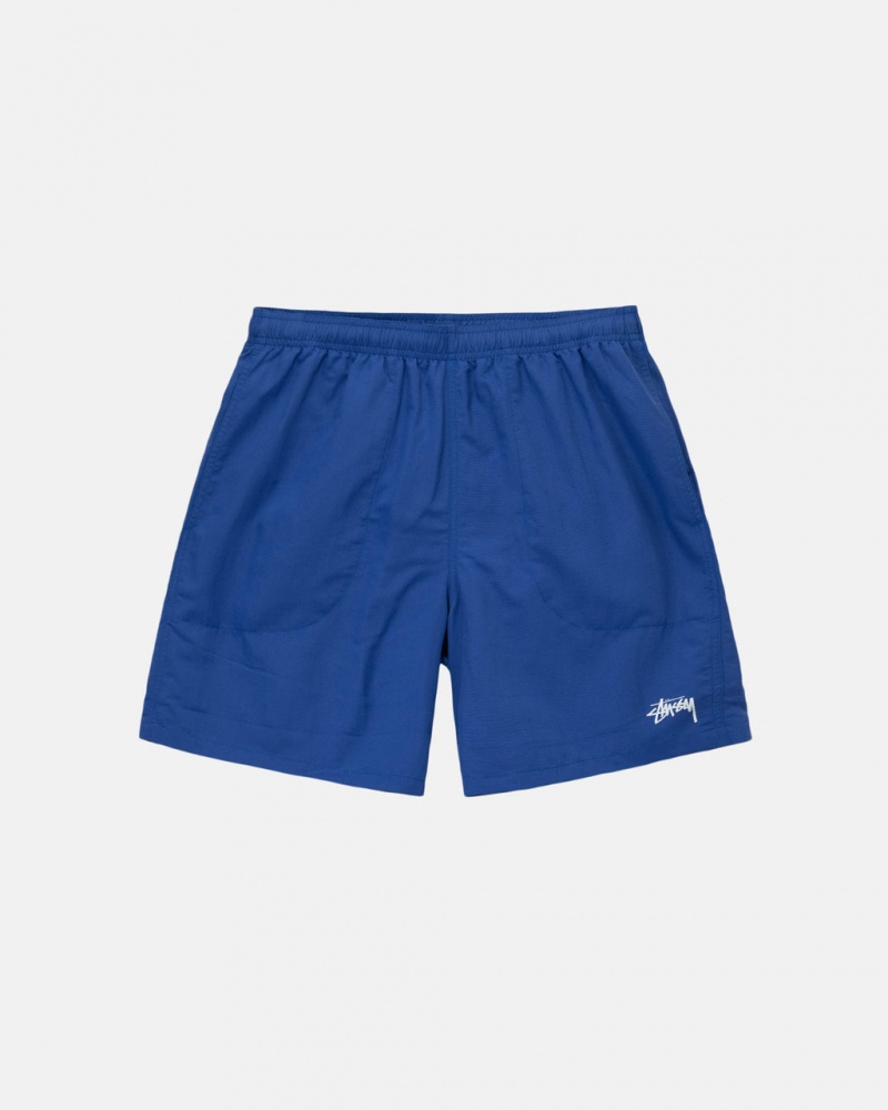 Stussy Wasser Kurzes Stock Kurze Hose Damen Blau Österreich | XLZ-3561