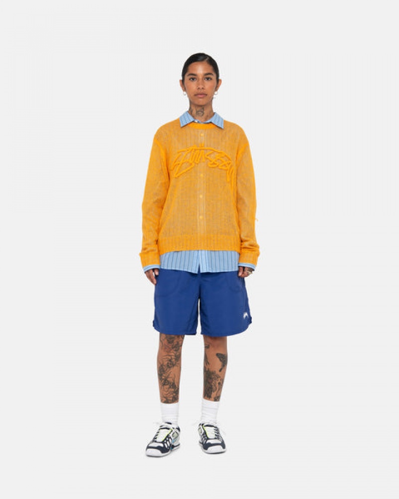 Stussy Wasser Kurzes Stock Kurze Hose Herren Blau Österreich | YCK-5823