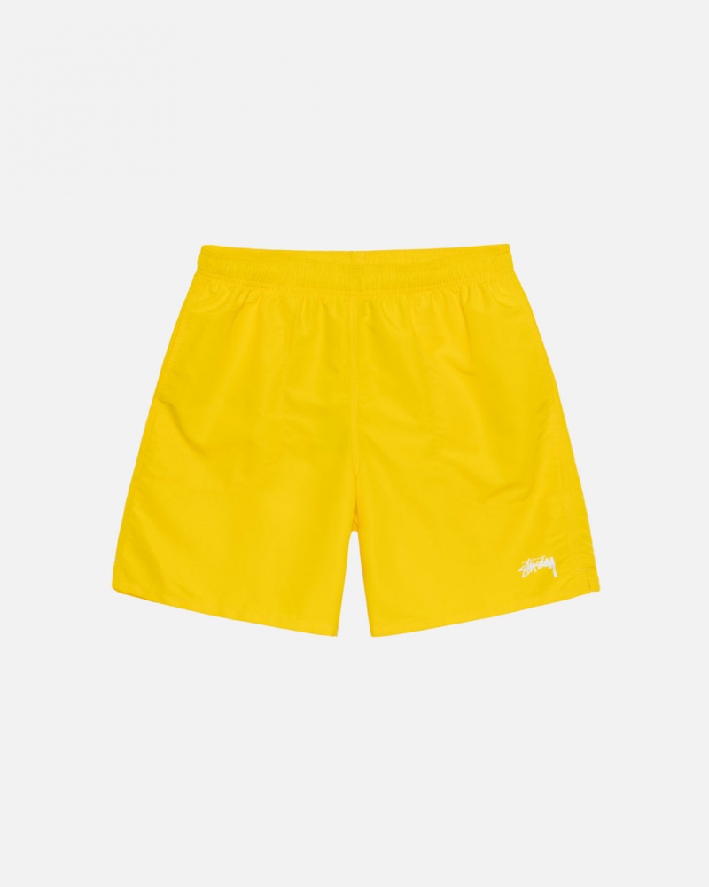 Stussy Wasser Kurzes Stock Kurze Hose Herren Gelb Österreich | GII-2438