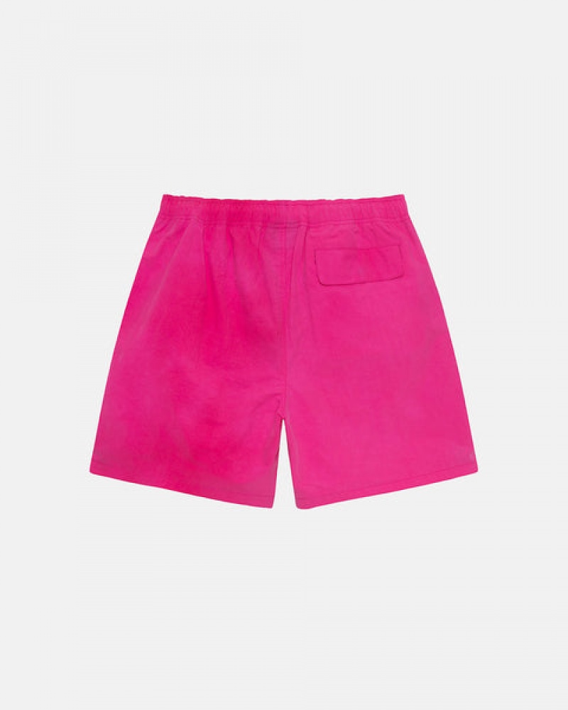 Stussy Wave Dye Nylon Kurzes Kurze Hose Herren Fuchsie Österreich | UHI-5039