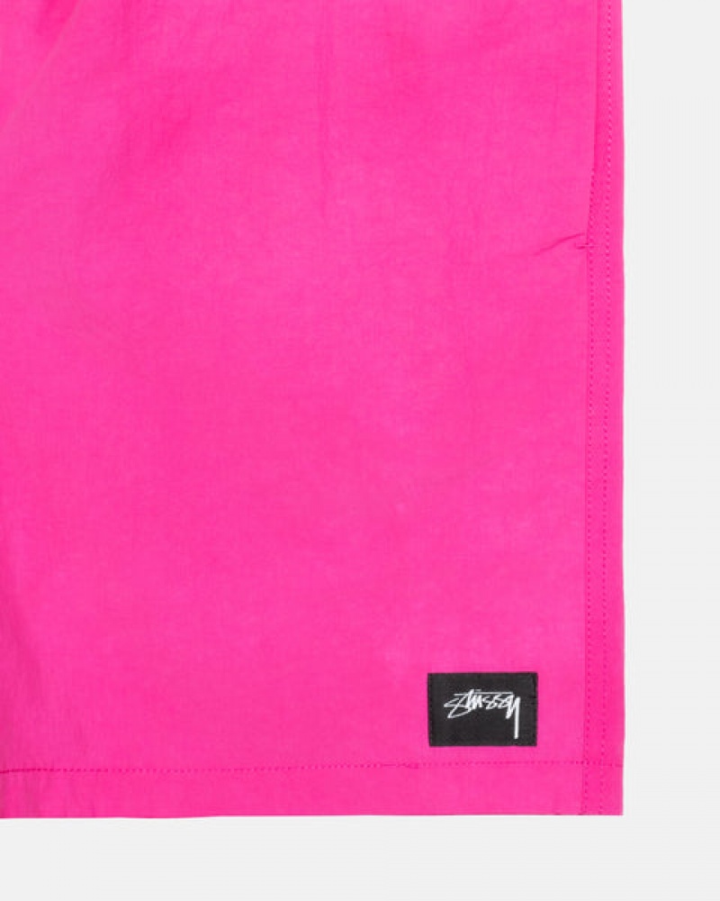 Stussy Wave Dye Nylon Kurzes Kurze Hose Herren Fuchsie Österreich | UHI-5039