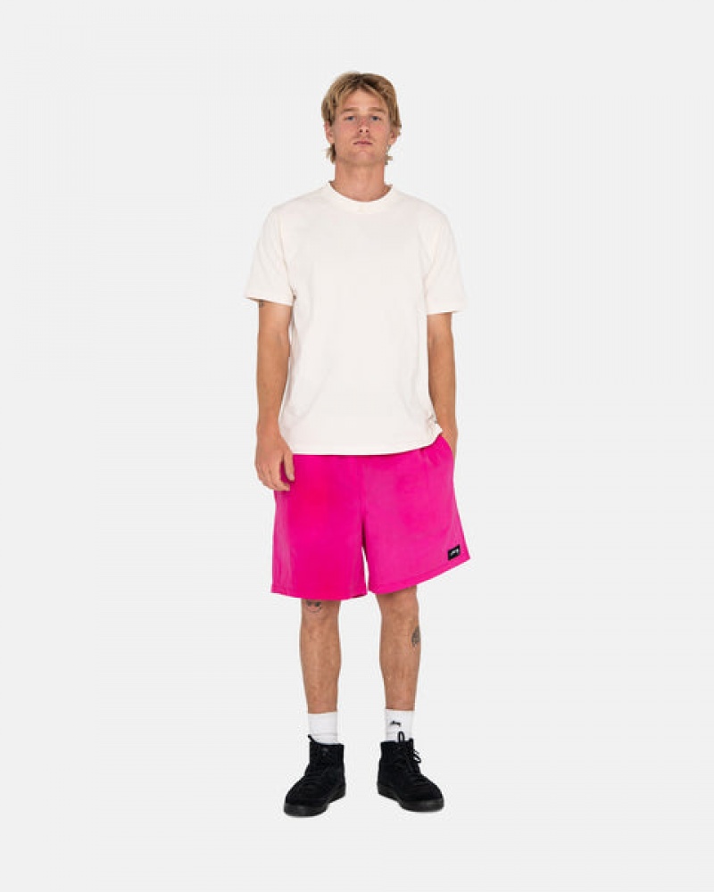 Stussy Wave Dye Nylon Kurzes Kurze Hose Herren Fuchsie Österreich | UHI-5039