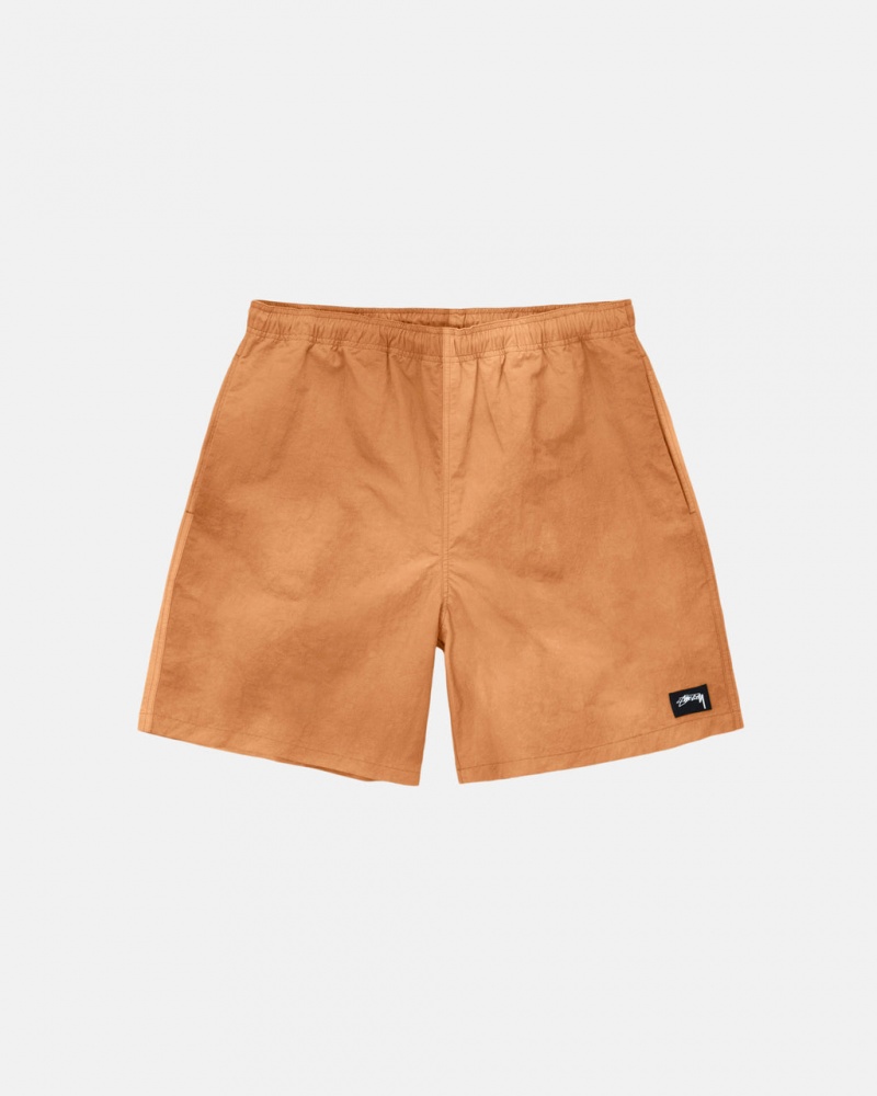 Stussy Wave Dye Nylon Kurzes Kurze Hose Damen Orange Österreich | ZSF-4560