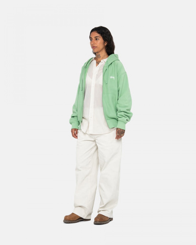 Stussy Workgear Trouser Twill Hose Damen Weiß Österreich | VSA-2147